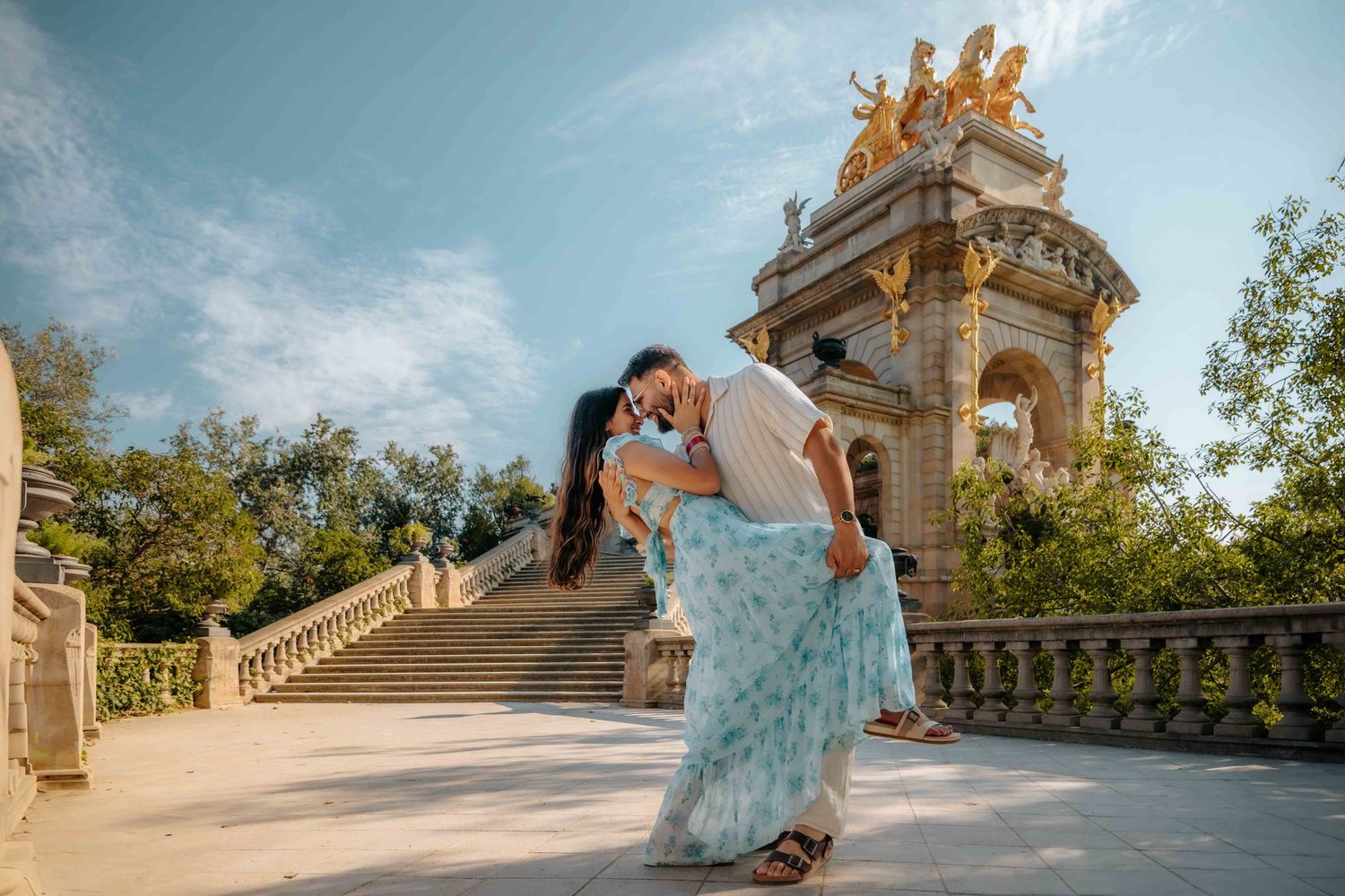 Historic streets for anniversary photography