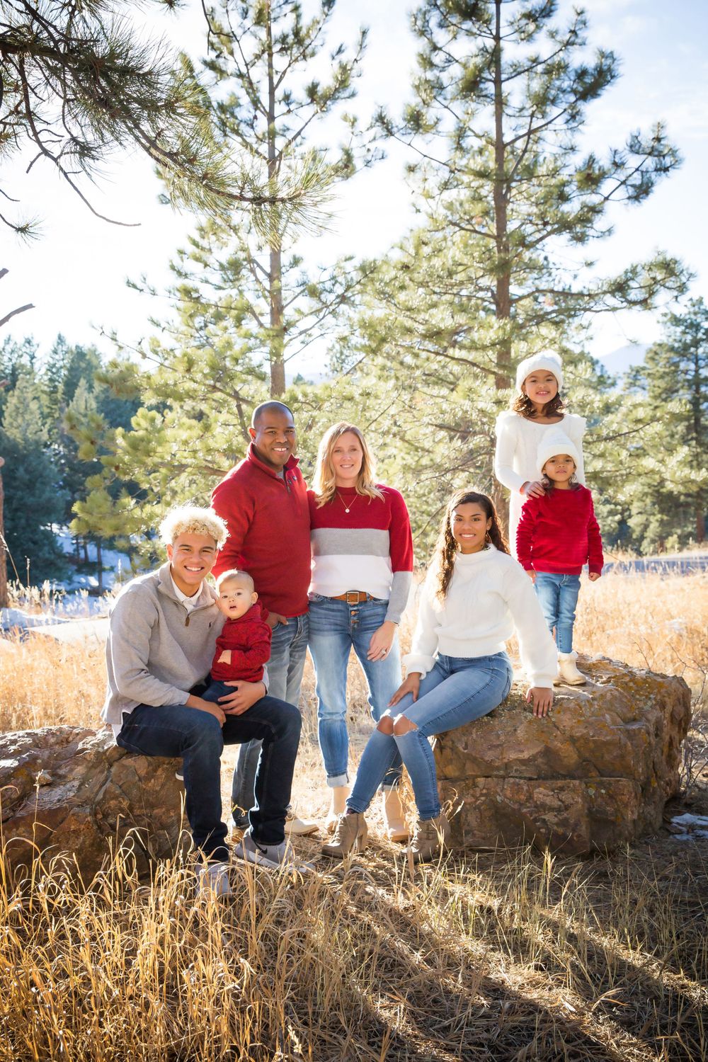 best family photos, family portraits, studio family, family outdoor photos, best family photographer Denver, celebrity family photographer