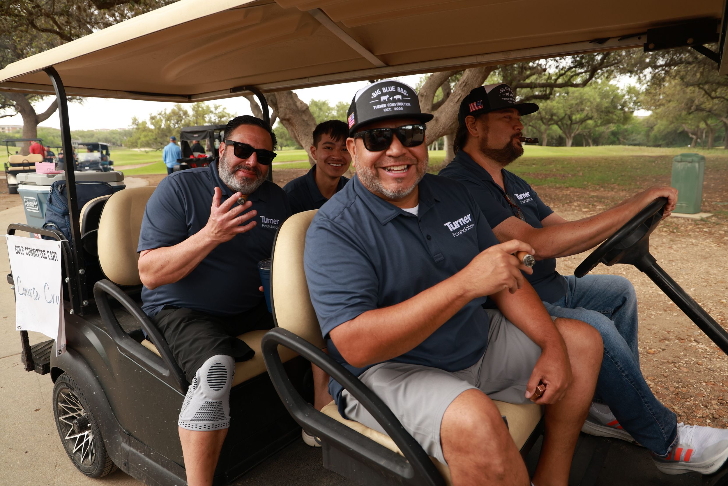 Golf tournament content creation and photography