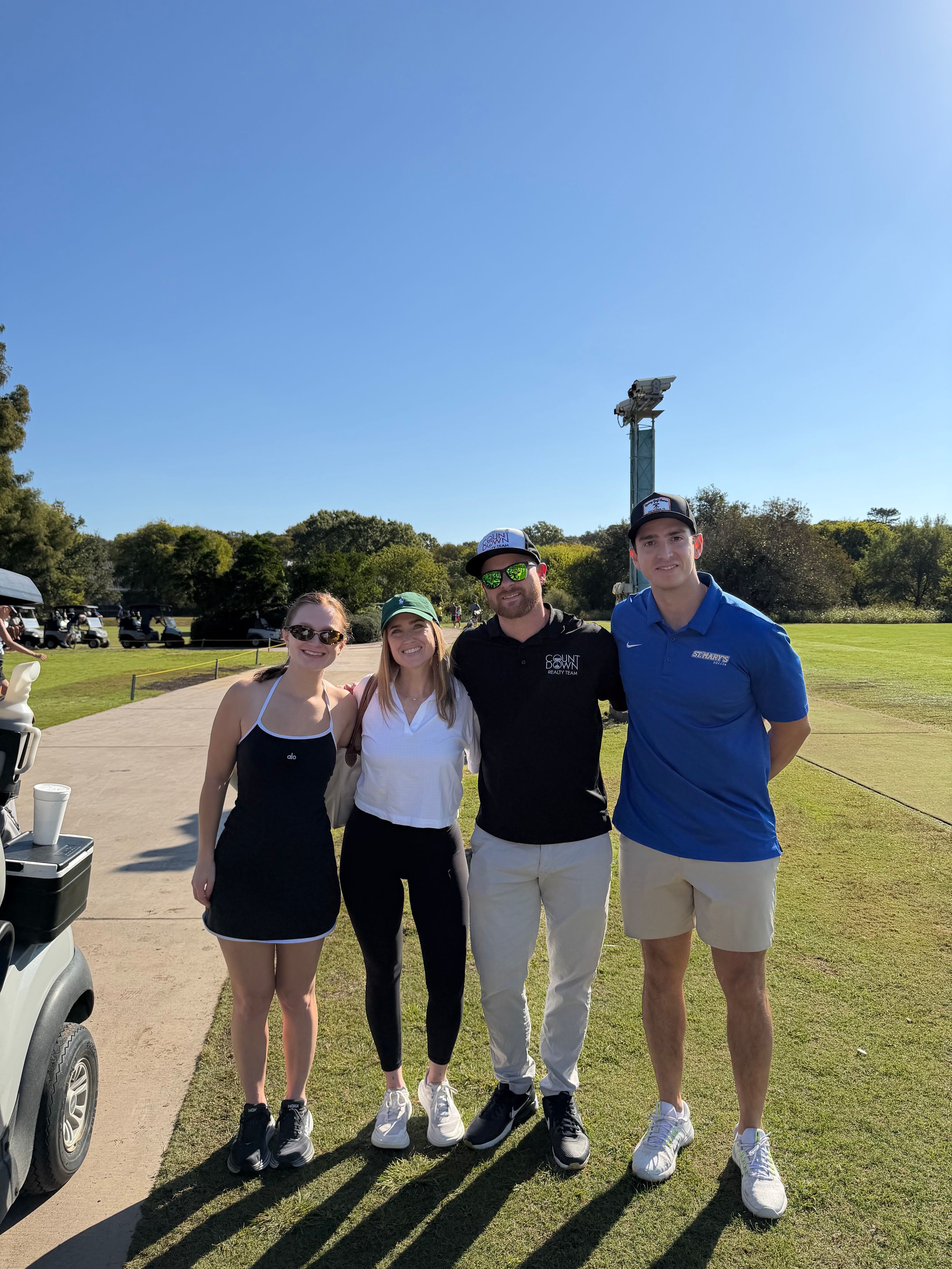 Golf tournament content creation and photography