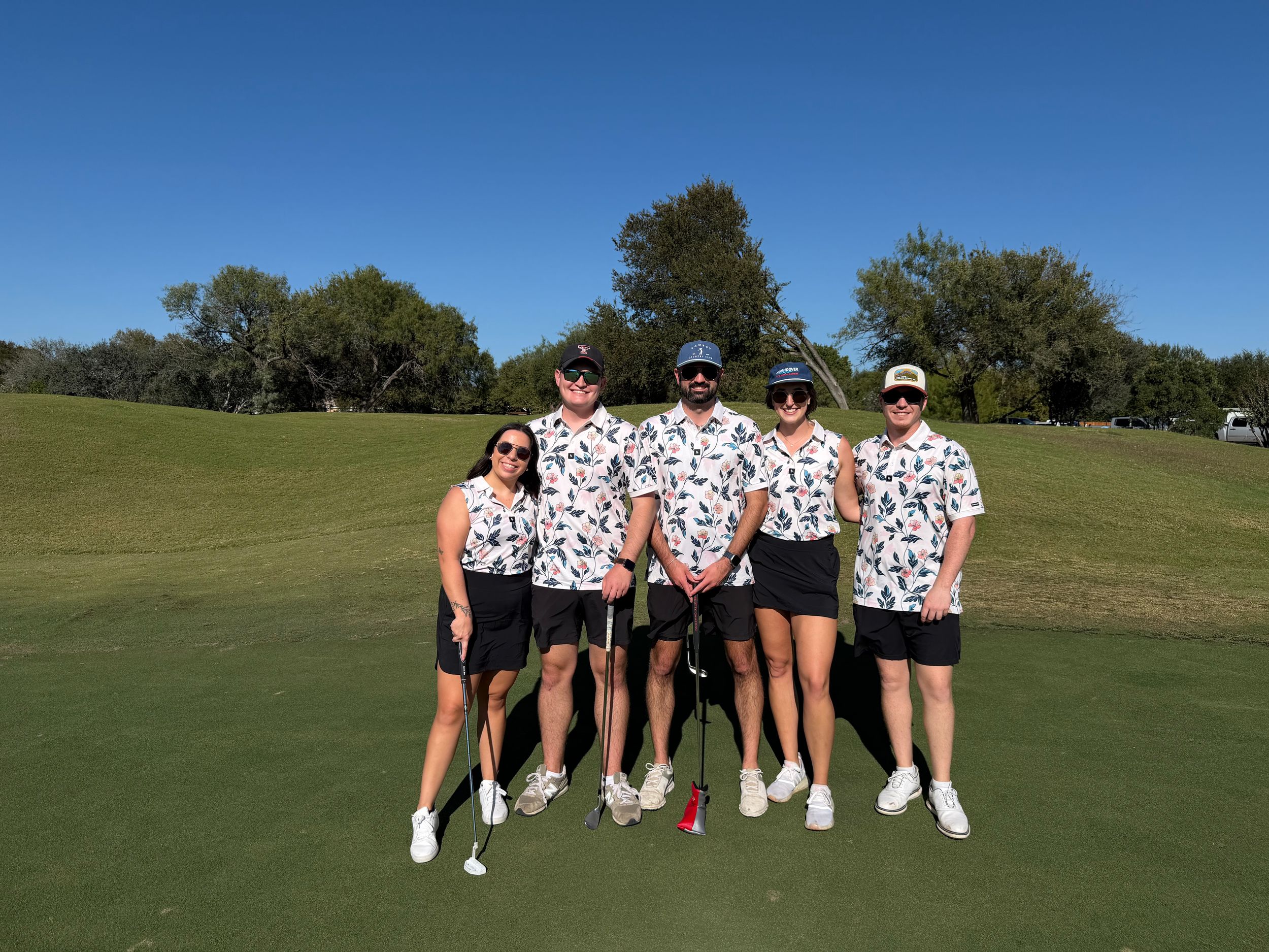 Golf tournament content creation and photography