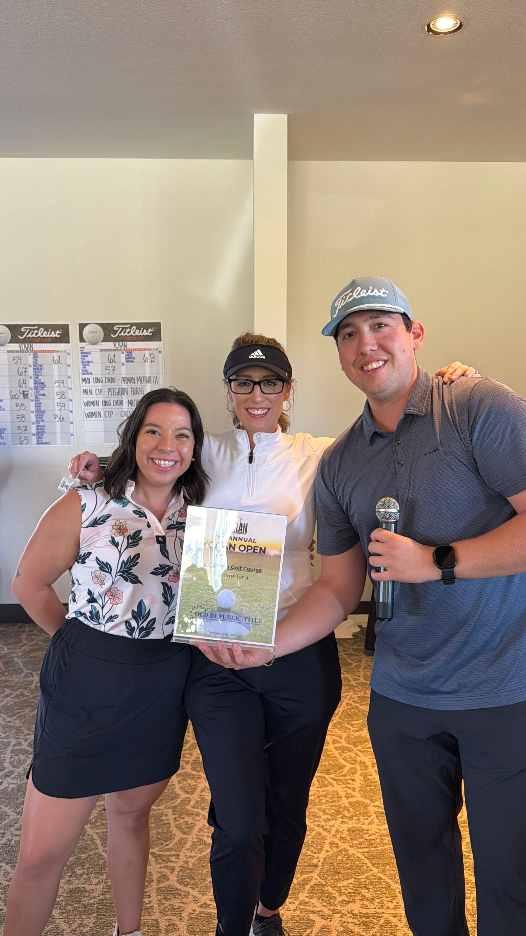 Golf tournament content creation and photography