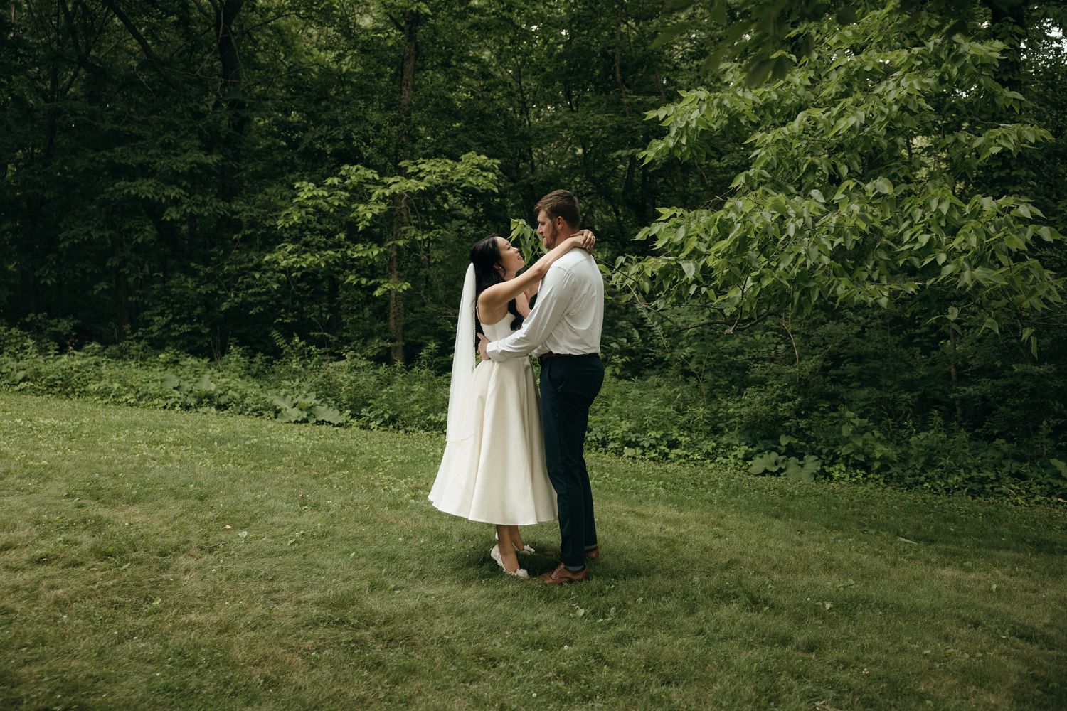 Romantic photography session capturing authentic connection.