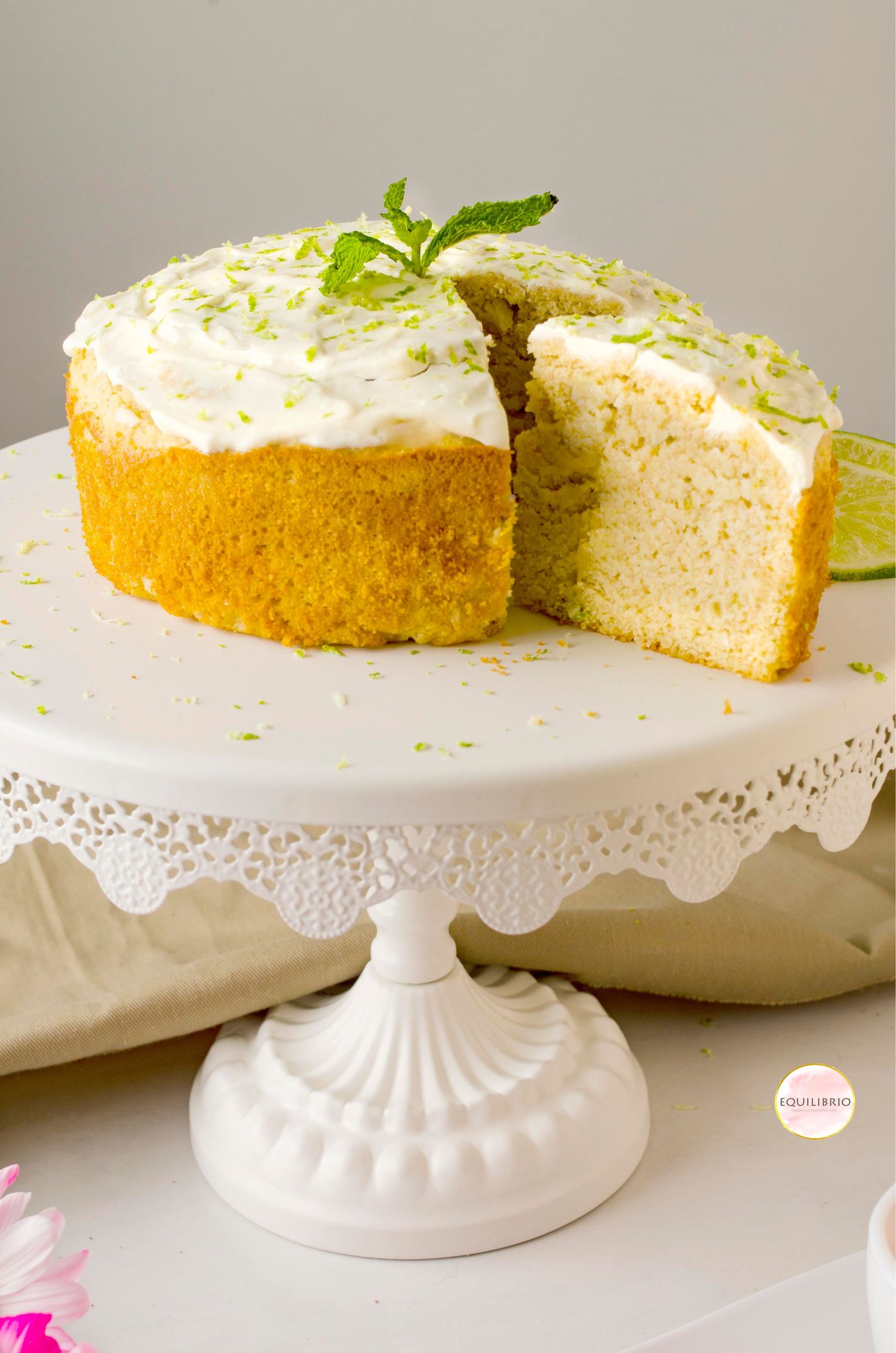Torta limón coco