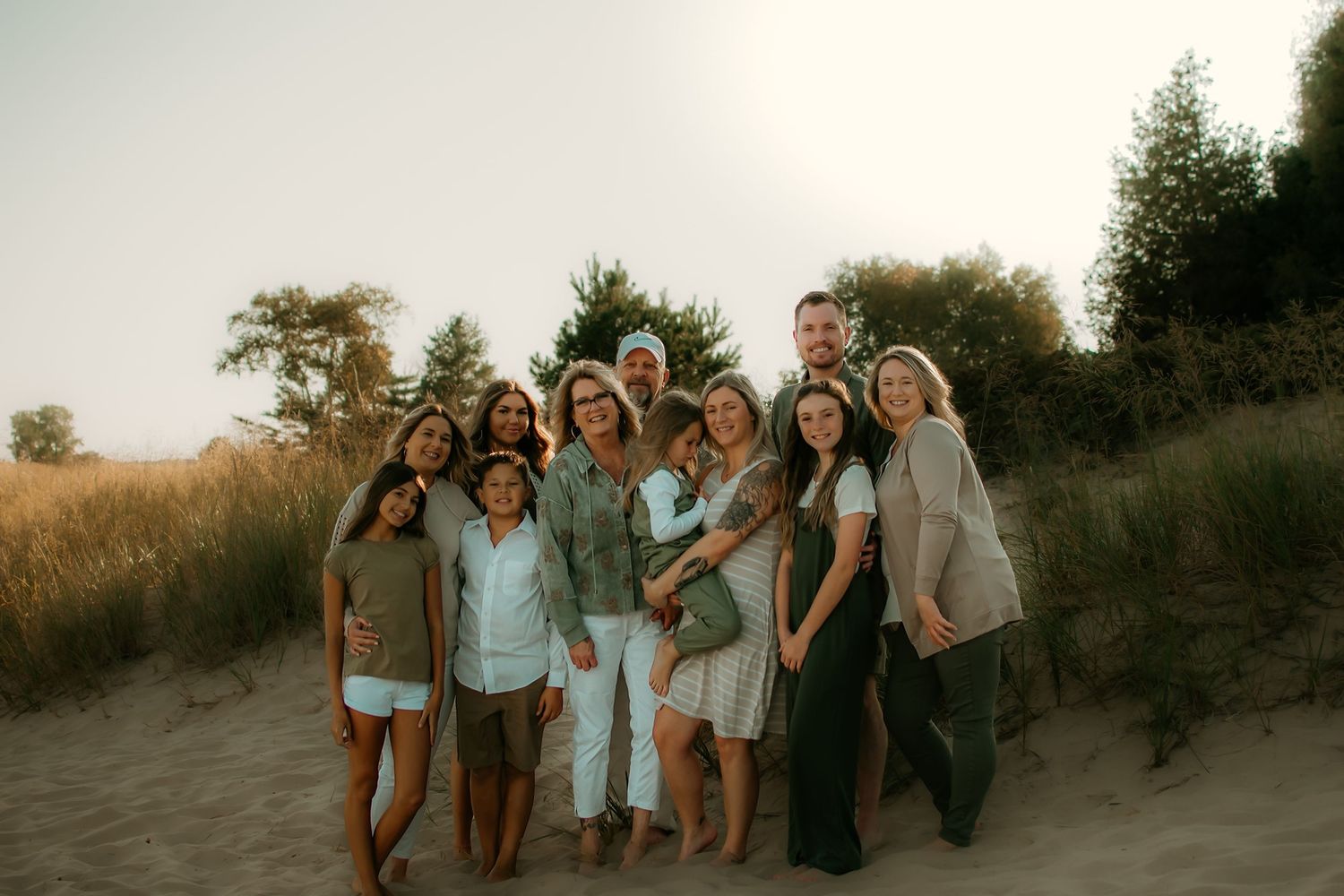 extended family session. beach. sheboygan photographer