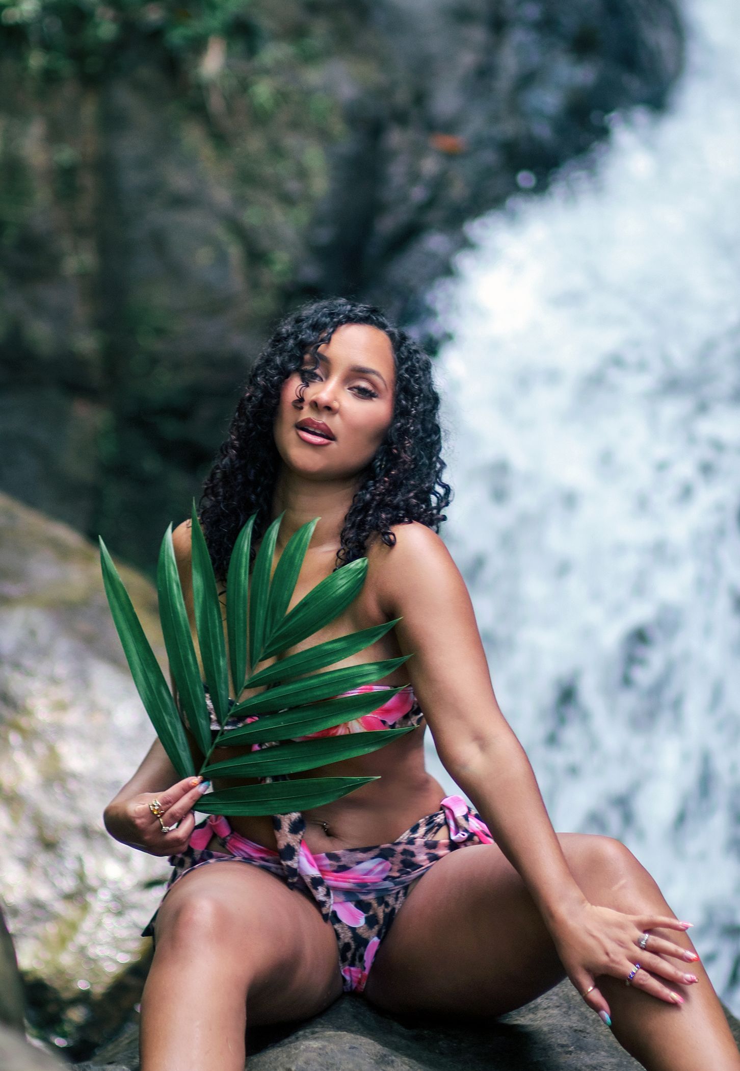 Puerto Rico Photographer. Albert Ray Photo. Rainforest Photoshoot. Portraits. Book Now. Waterfall Photoshoot. Editorial. El Yunque. Fashion