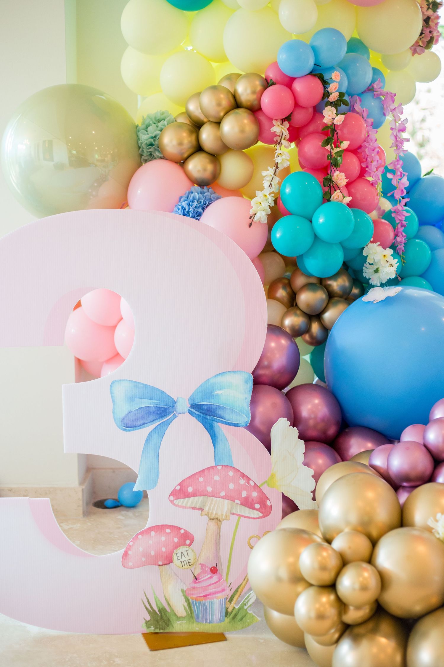 Balloons. Kids birthday party in Guaynabo, Puerto Rico.