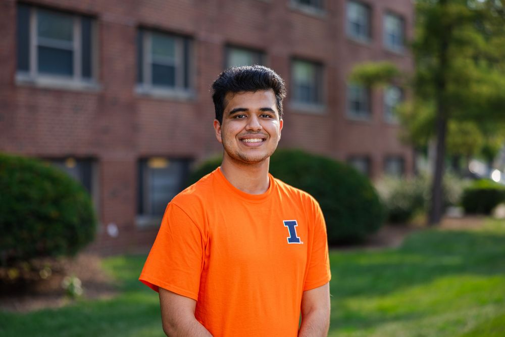 Headshot photo of a resident advisor at Taft Van Doren Hall at UIUC