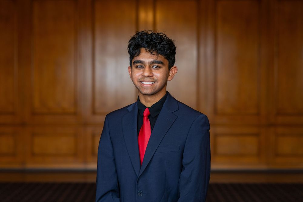 Professional headshot of a University of Illinois student inside the Illini Union