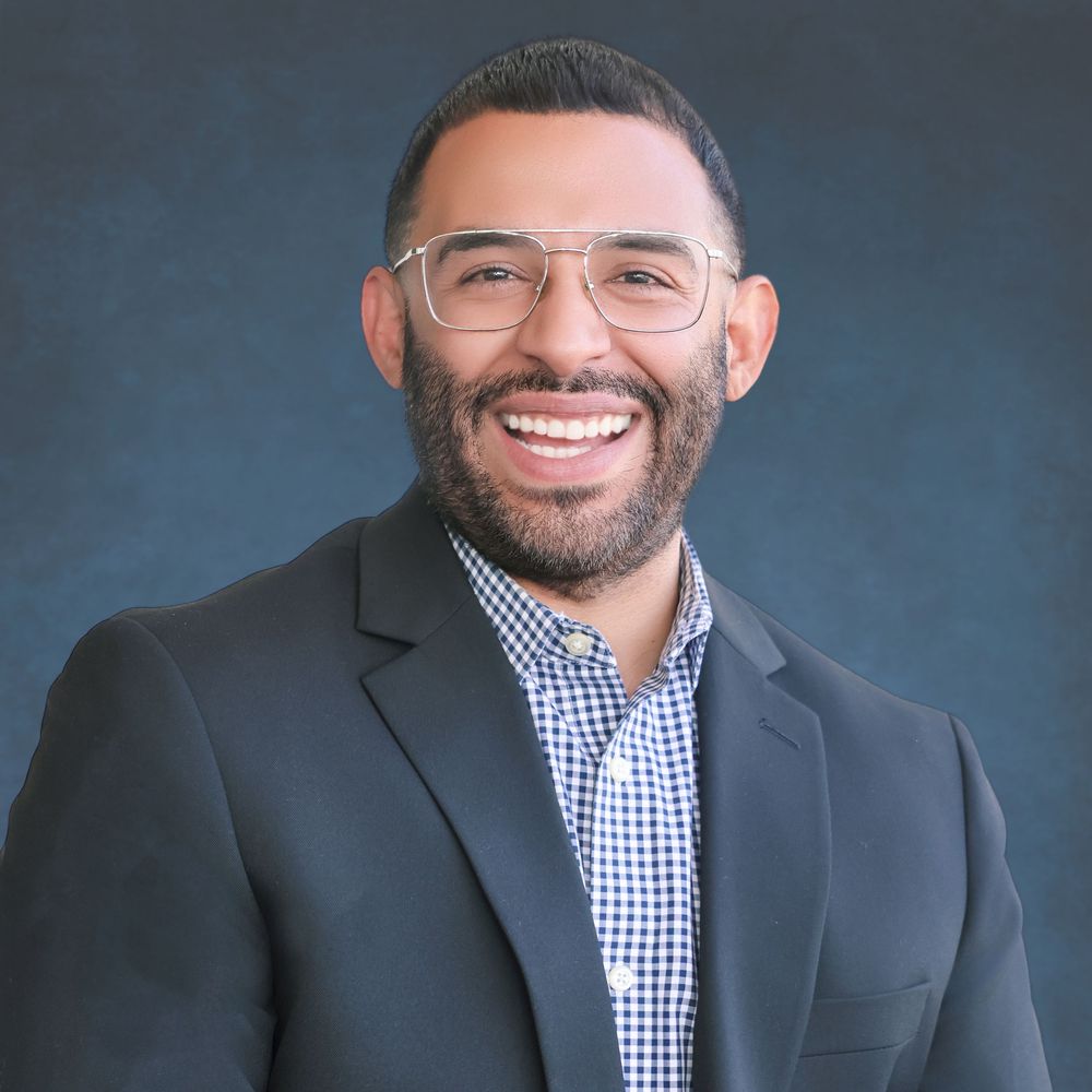 Professional portrait series showing business casual attire and warm expressions.