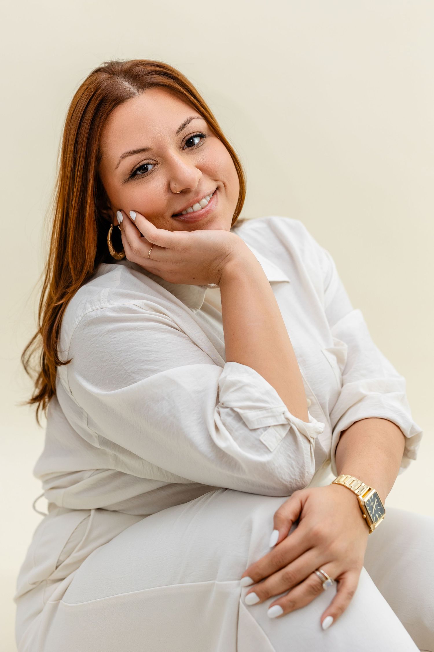 Portrait of Boston wedding photographer Jess Penuela from J.Nichole Captures