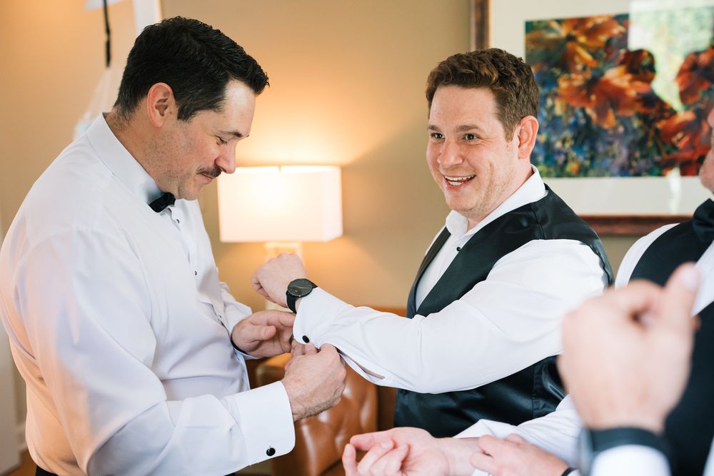 Spring wedding at Danada House in Wheaton, IL.