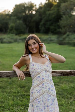 Stunning outdoor senior portraits in Ridgefield, CT. Capture natural light and local scenery for your milestone. Book your session today!