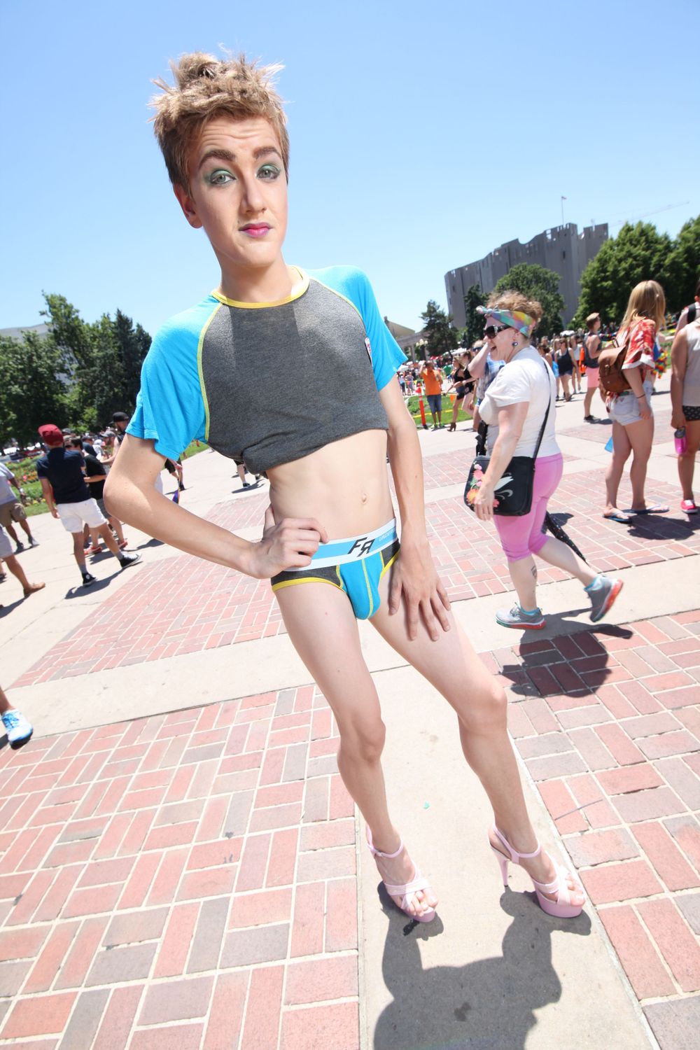 Portrait parade community based photography Denver Colorado commercial photographer Anthony Camera playful humorous fun