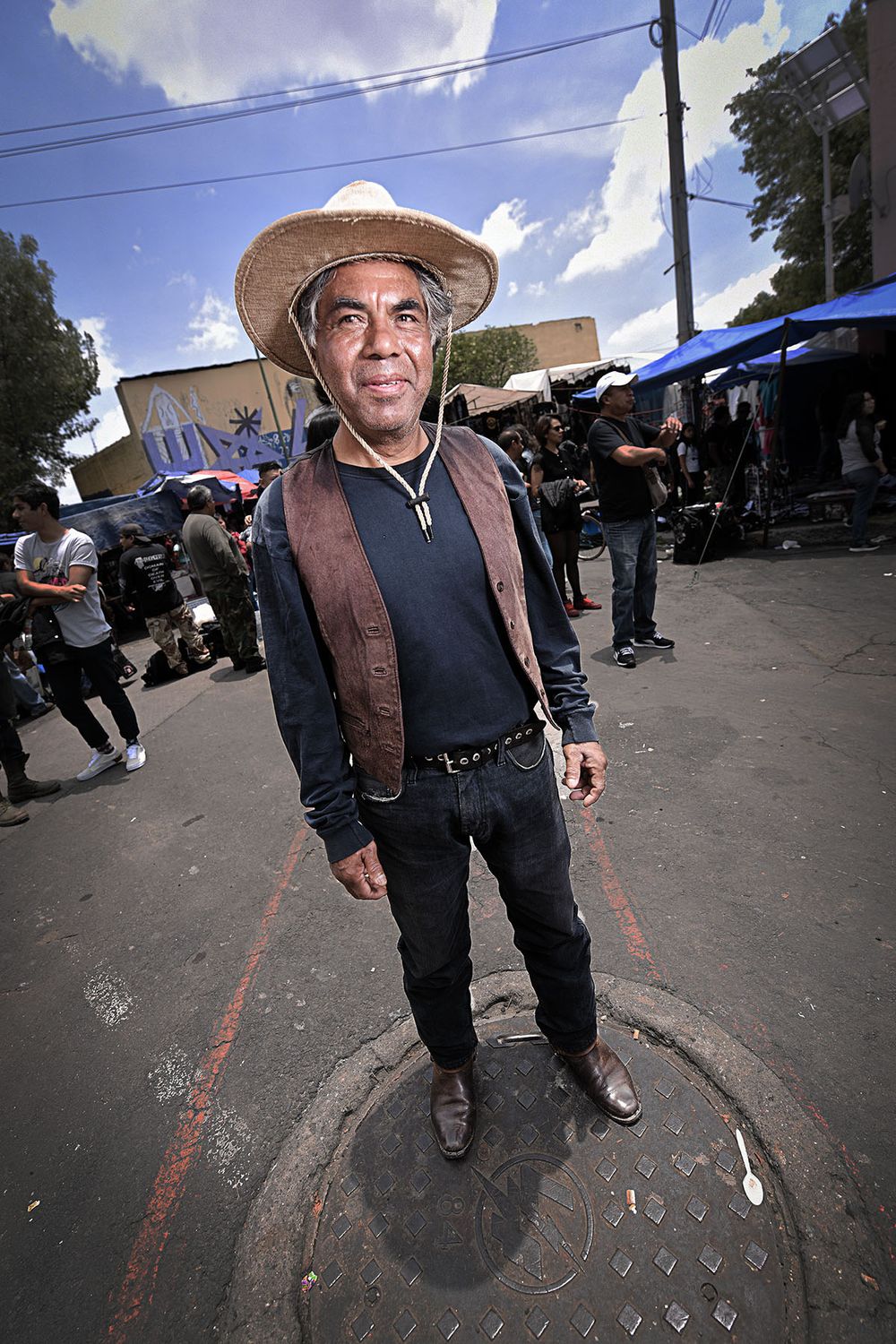 Portrait parade community based photography Denver Colorado commercial photographer Anthony Camera playful humorous fun