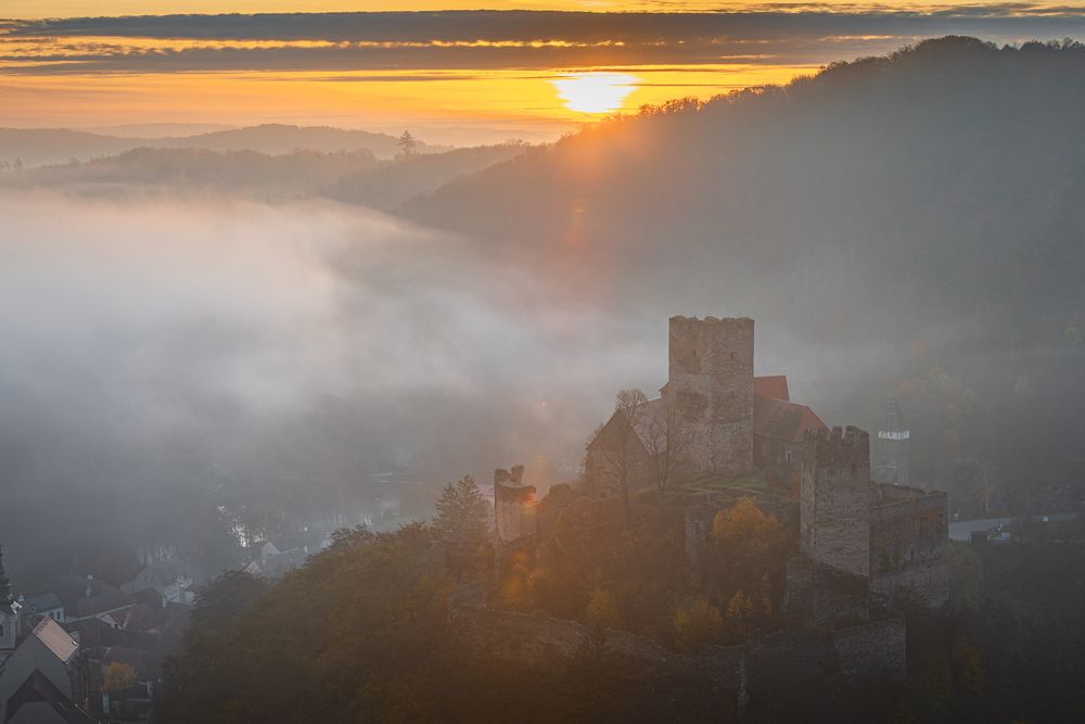 fotografie michal schneider foto photo photography údolí dyje řeka mlha slunce nationalpark thayatal podyjí les Profesionální fotograf cena