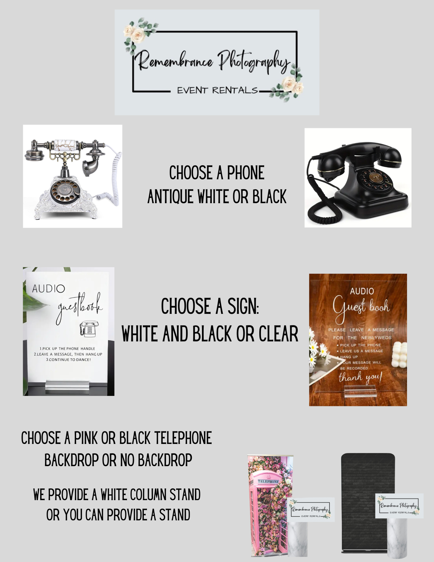 Audio Book 
rentals
DFW Audio book
Photo Booth Rental