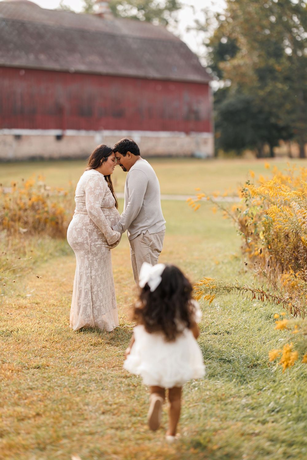 Luxury studio maternity photography in Batavia Illinois by Olena Swoboda Photography LLC
