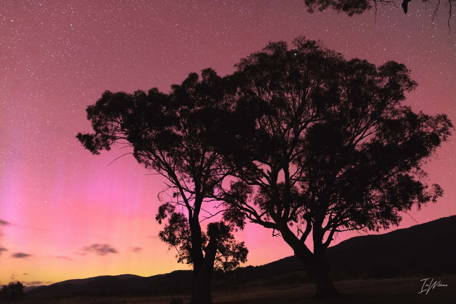 Aurora Australis, Canberra area