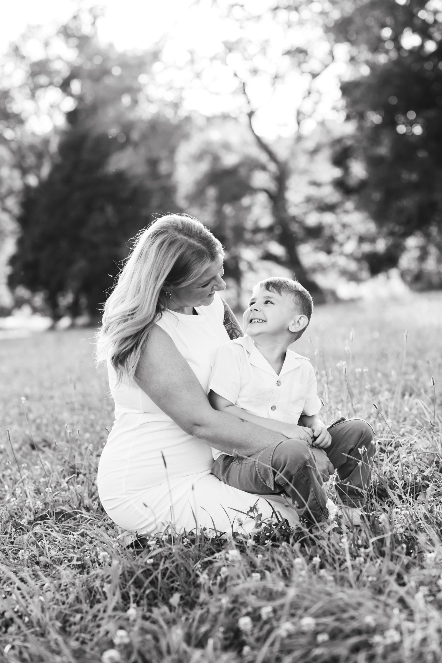 fun, nature, mom and son photography