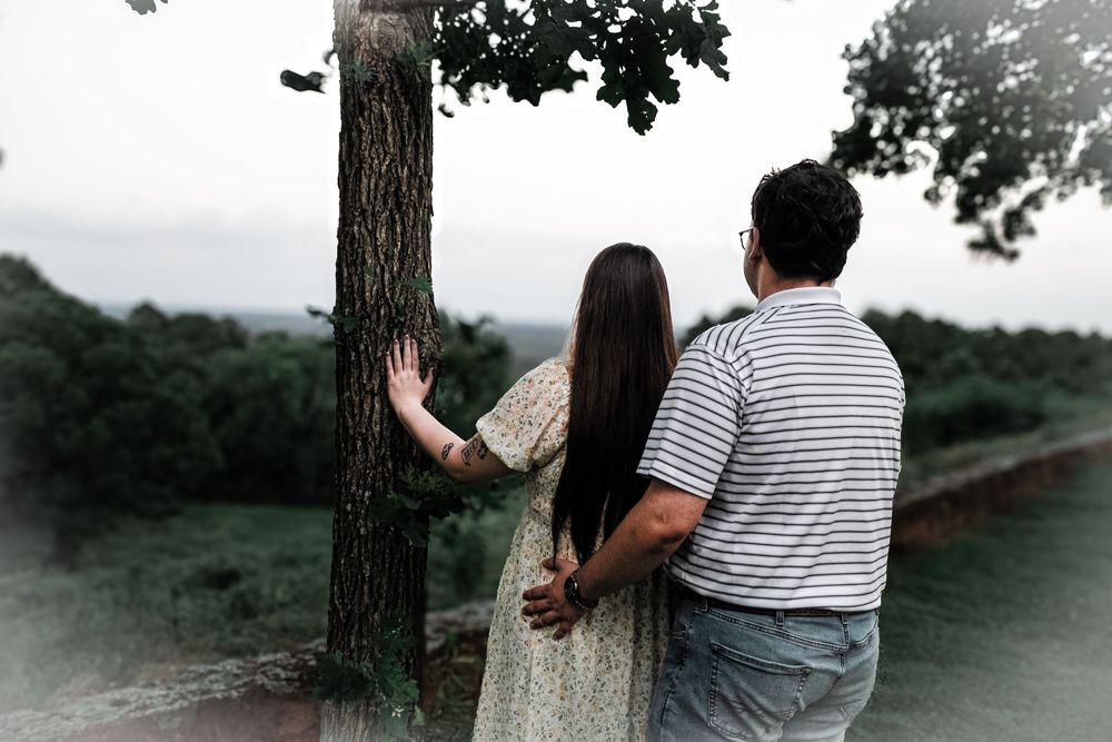 Couples photo that turned into Engagement photos