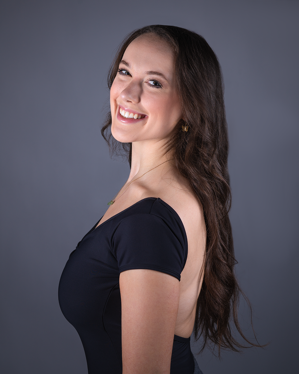 Ballet Headshot of Haley Whitman by Brian Balloon Photography