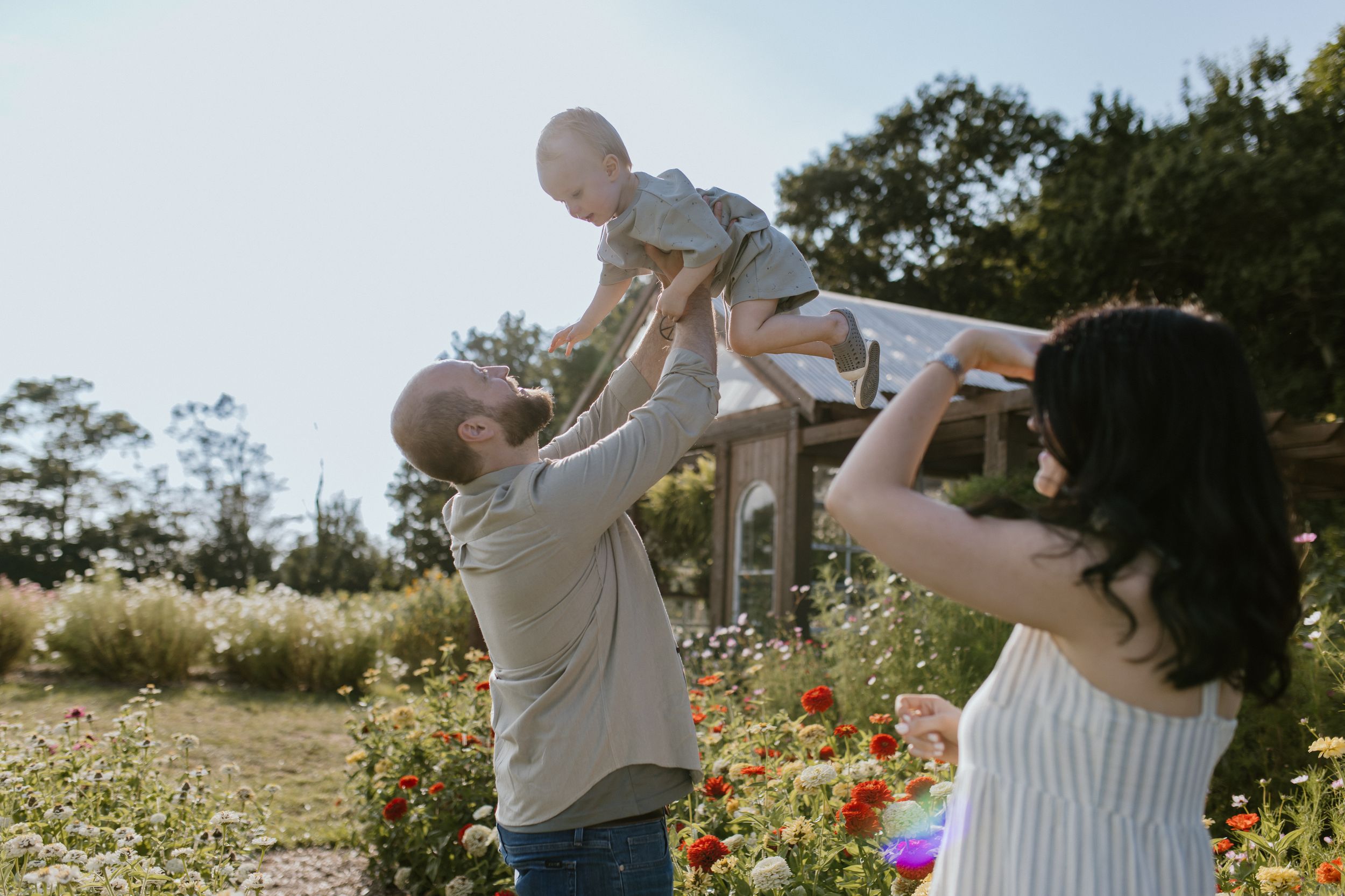 Greenhouse on Strawberry Lane, Family Session, Flower Garden, Annapolis Valley, Nova Scotia, Halifax Photographer, Belleville Photographer