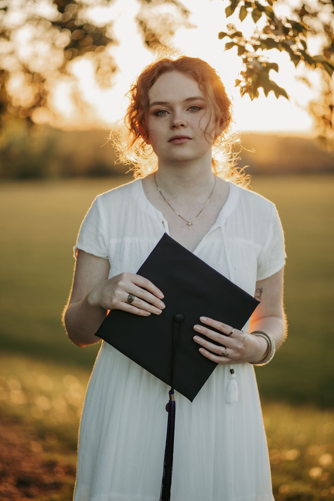 Graduation portrait photography