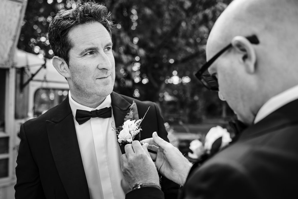 groom prep  at Bowburn hall
