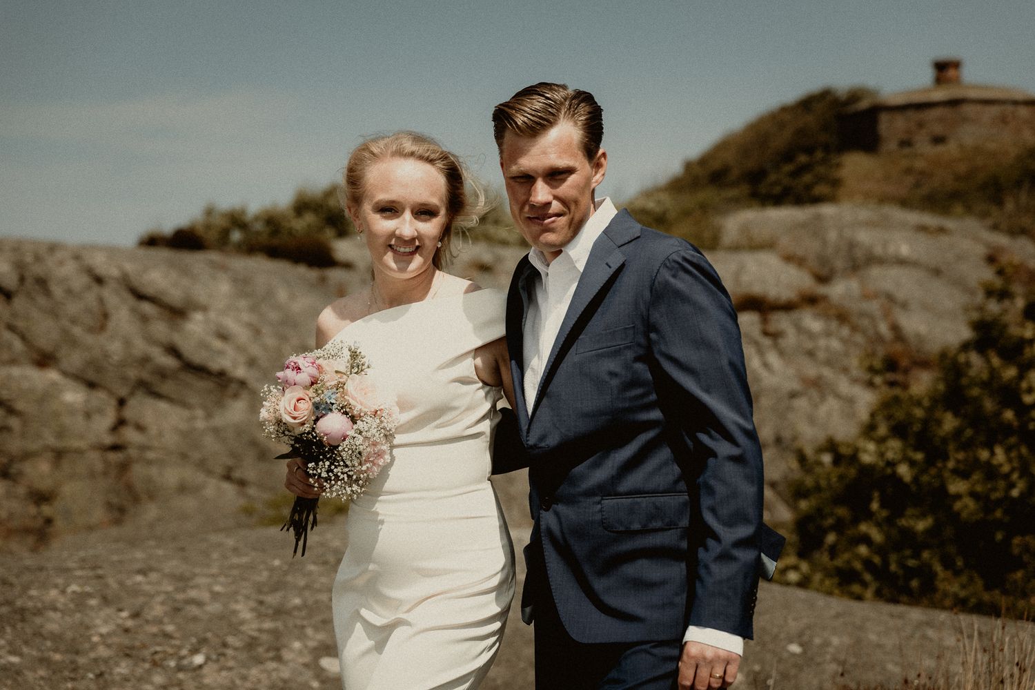 Professionell bröllopsfotograf i Västkusten Skärgård Naturlig Dokumentär Destination
  av Forsling Foto