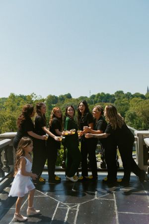 wedding at the renwick mansion davenport iowa
