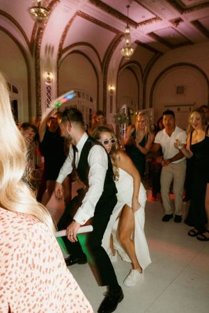 wedding at the blackhawk hotel davenport iowa