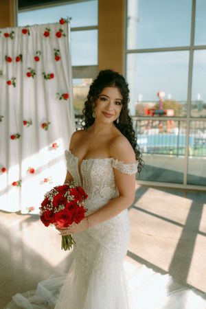 wedding at modern woodman park, davenport, iowa