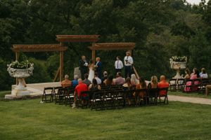 wedding at old oaks winery, Milan IL