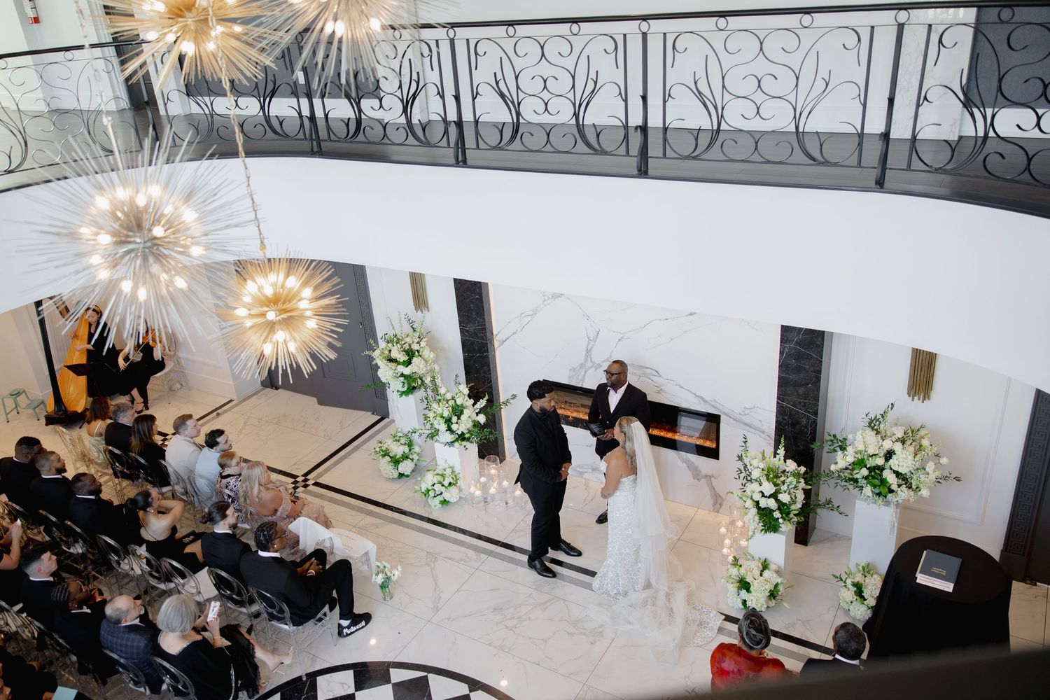 documentary Photography in Royal Venetian Mansion Venue Aurora