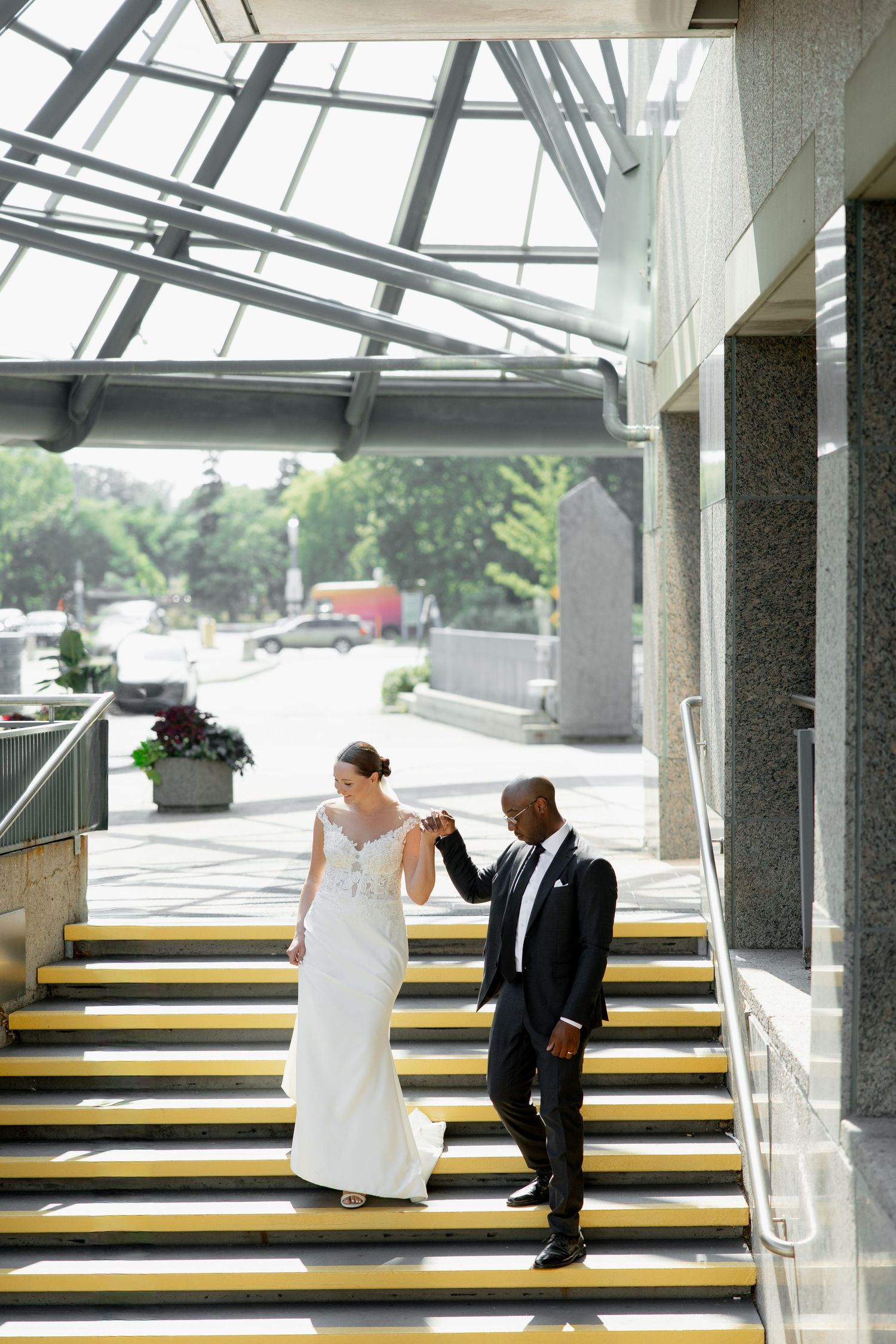 North York civic center ceremony wedding