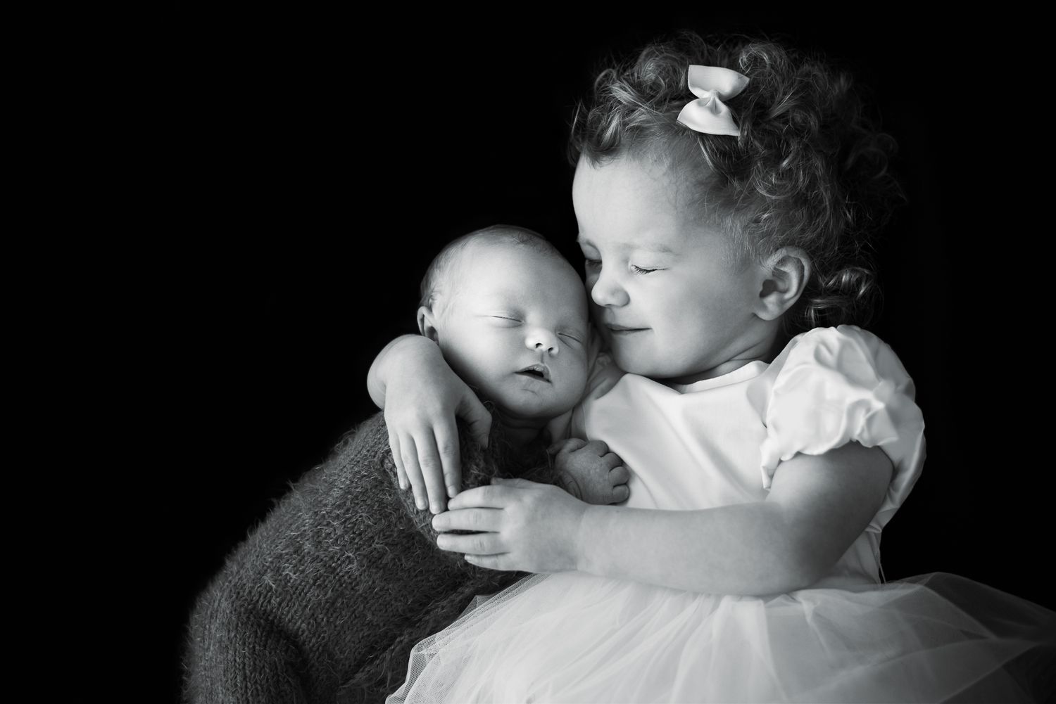 Siblings girls giggling portrait photography kids photo session East Lothian Scotland