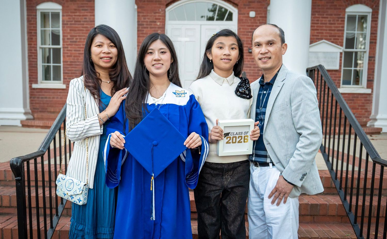 Family Graduation Portrait