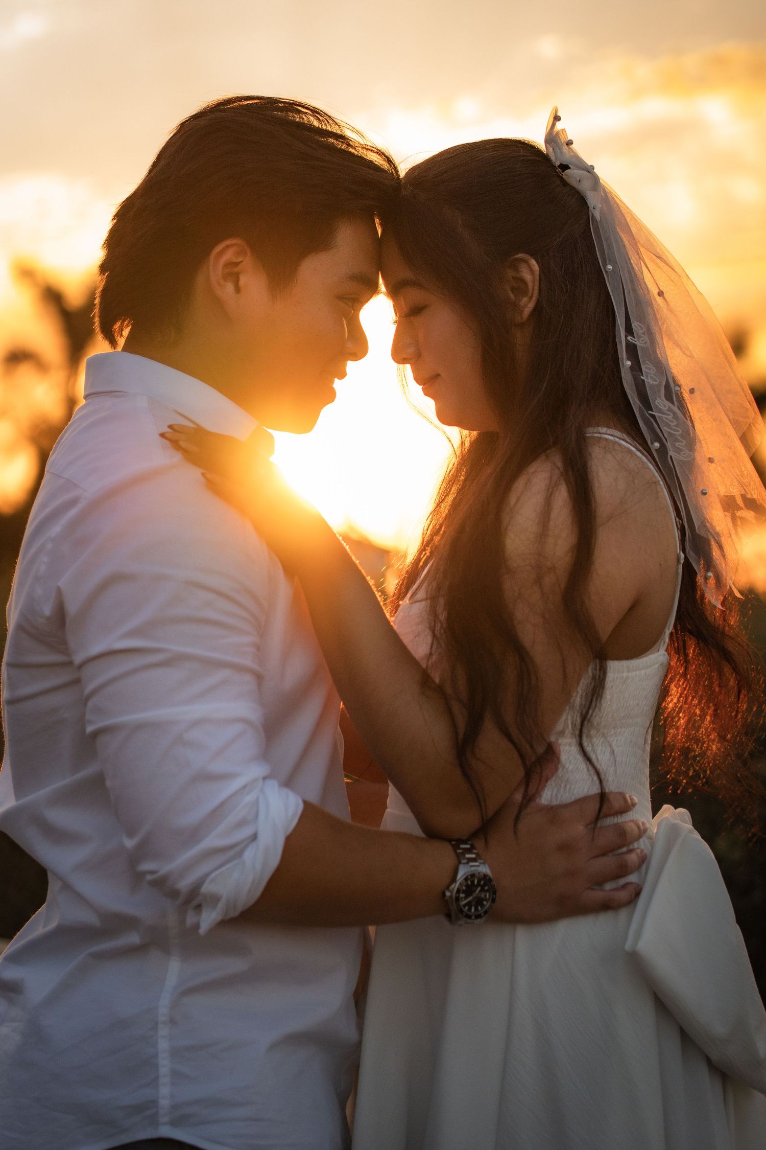 Engagement photo by Joey Veracruz shot in Palos Verdes Estates.