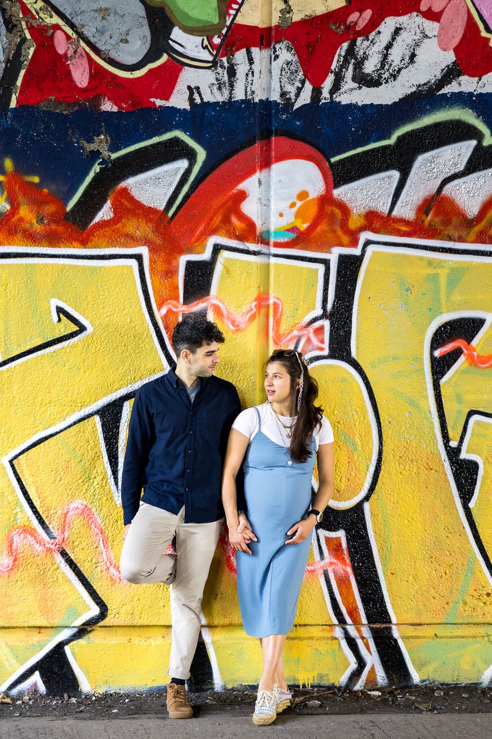 photoshoot Shoreditch grafitti