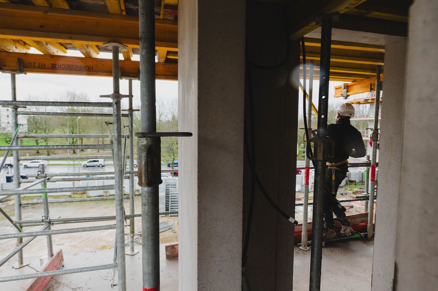 Suivi de chantier Bretagne – mise en œuvre plancher béton et intervention équipe gros œuvre