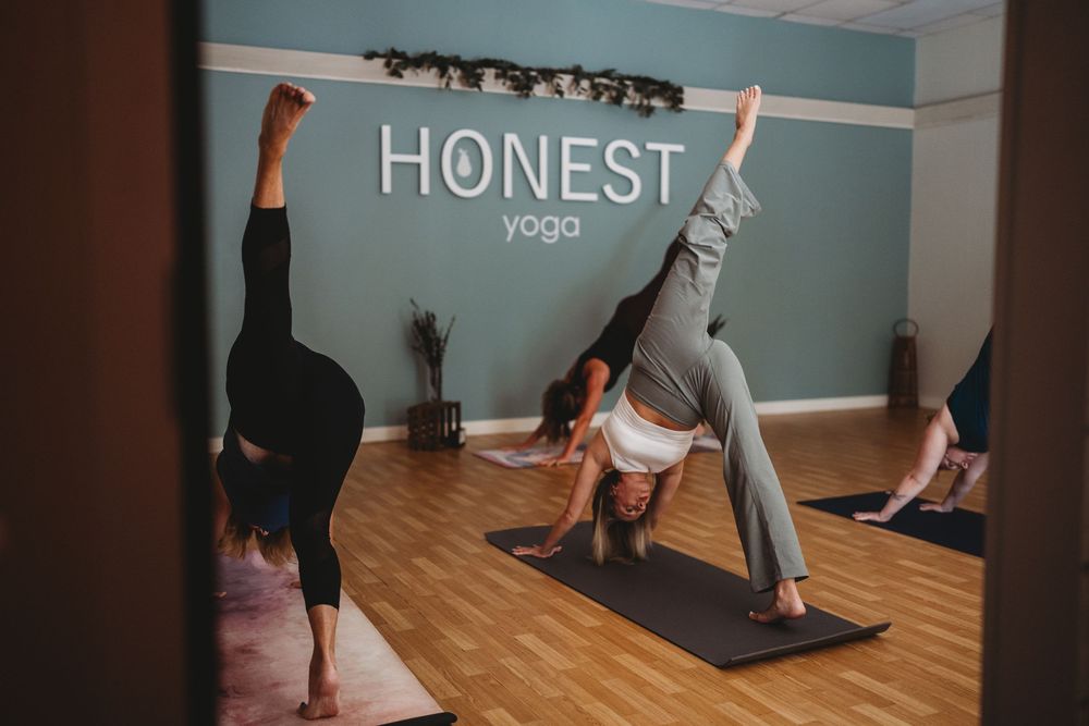 Branding photography session at Honest Yoga Plymouth MN