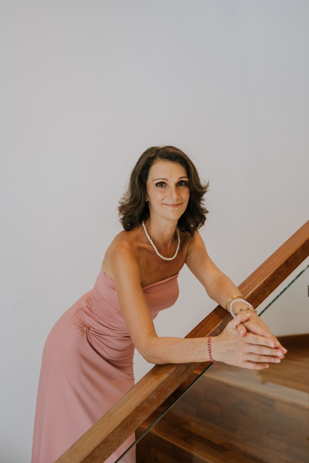 Confident professional in personal branding photography session.