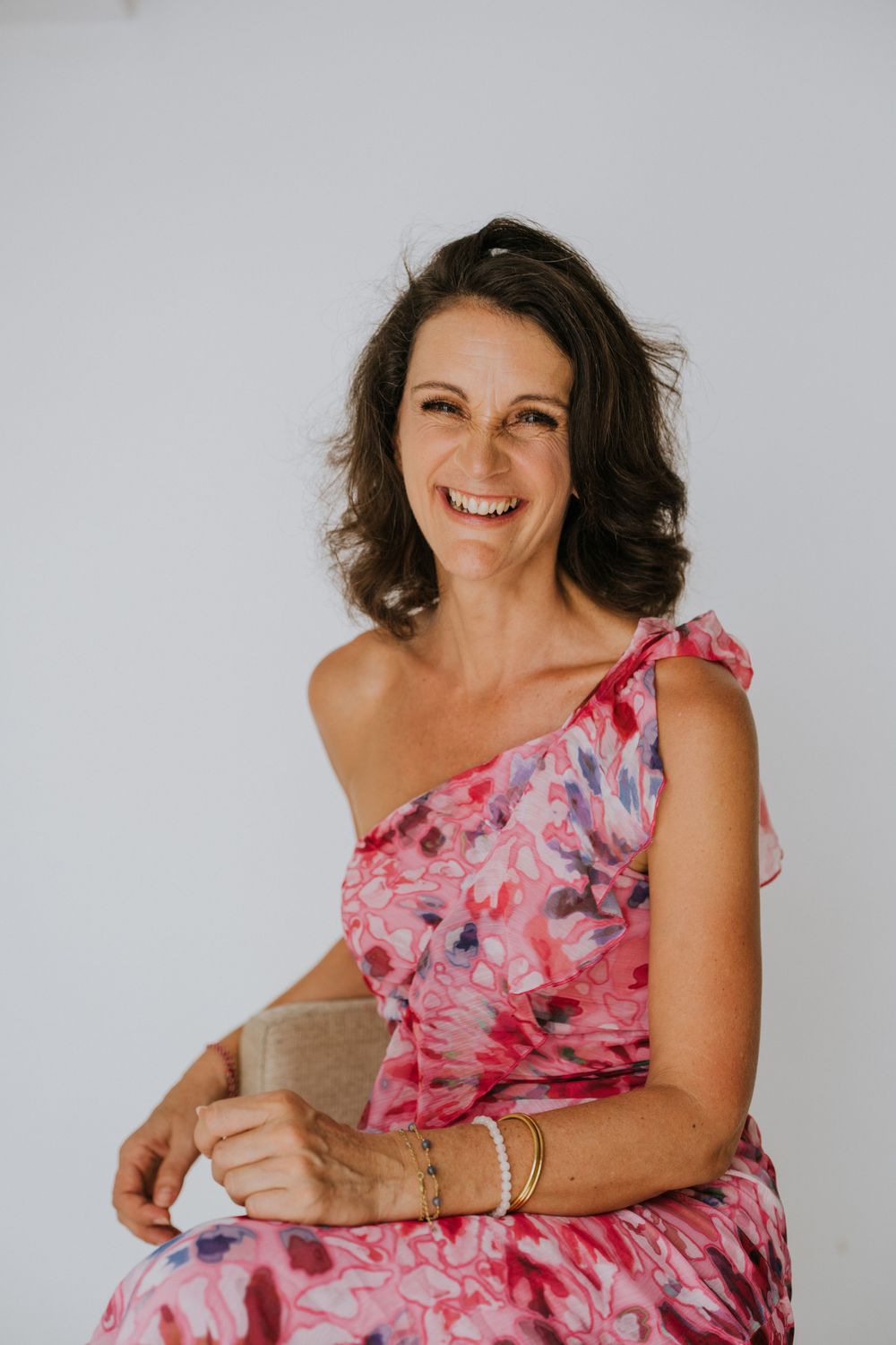 Personal branding photography with natural Bali light.