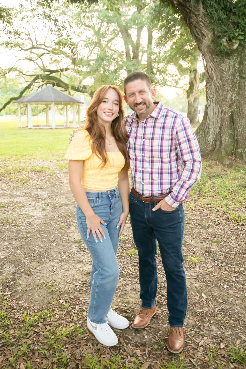 Family session taken at Central Oaks in Central City, LA, just outside of Baton Rouge.