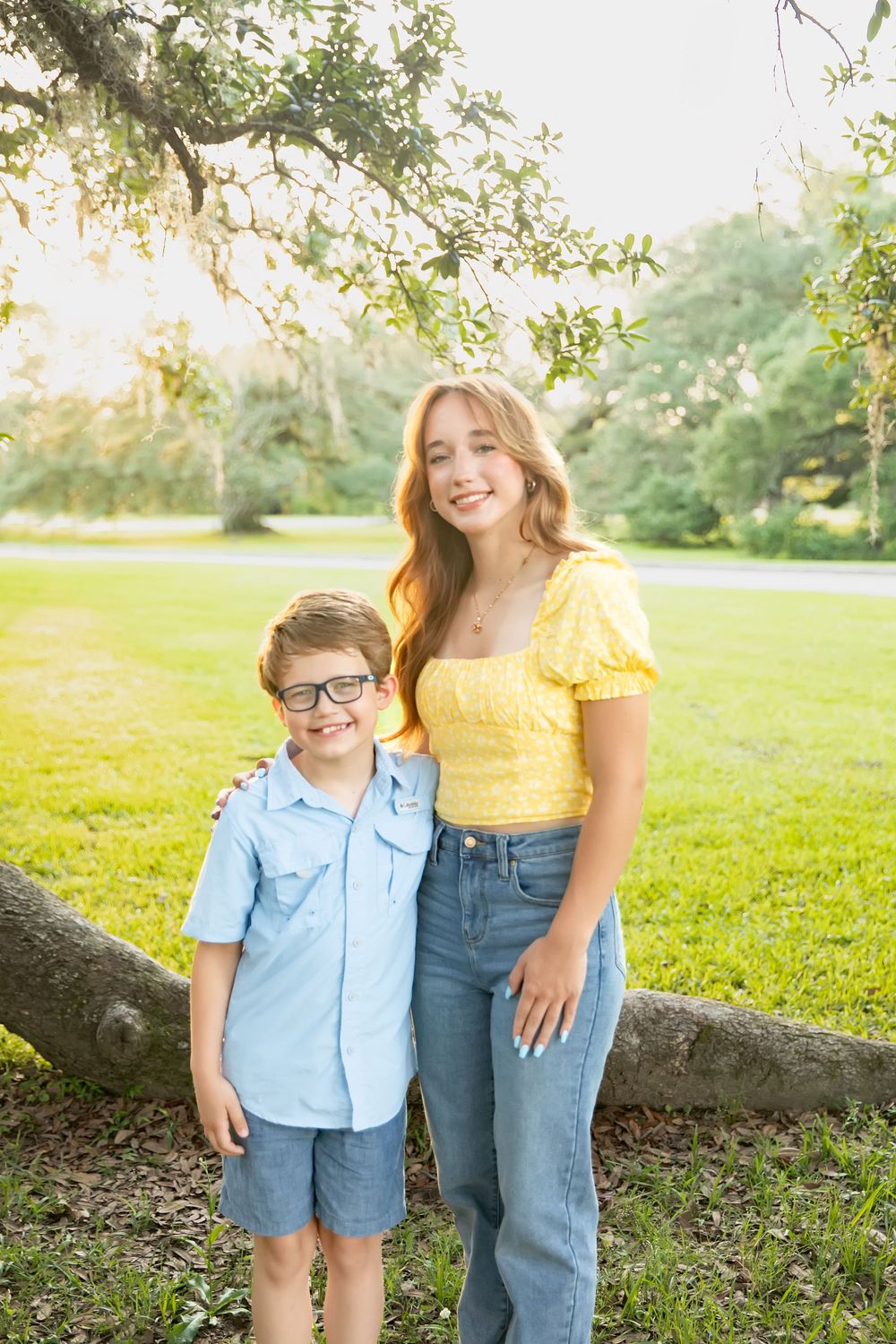 Family session taken at Central Oaks in Central City, LA, just outside of Baton Rouge.