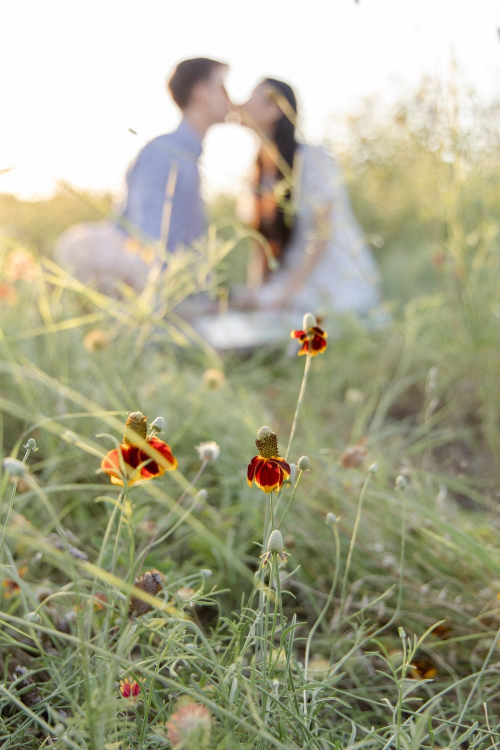 Austin romantic engagement session capturing authentic love and laughter