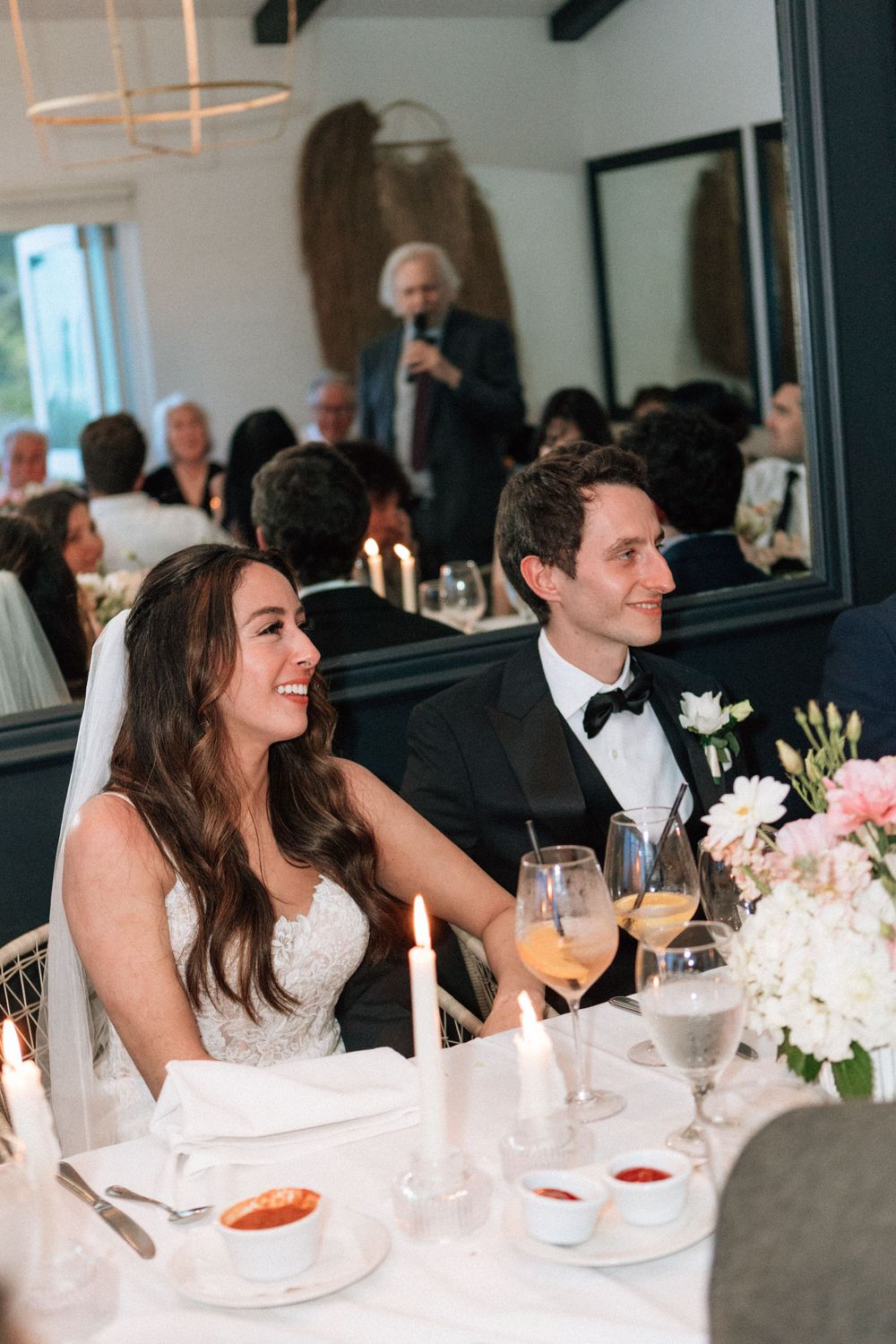 The Sunset Restaurant Malibu wedding dinner for an intimate PCH celebration.