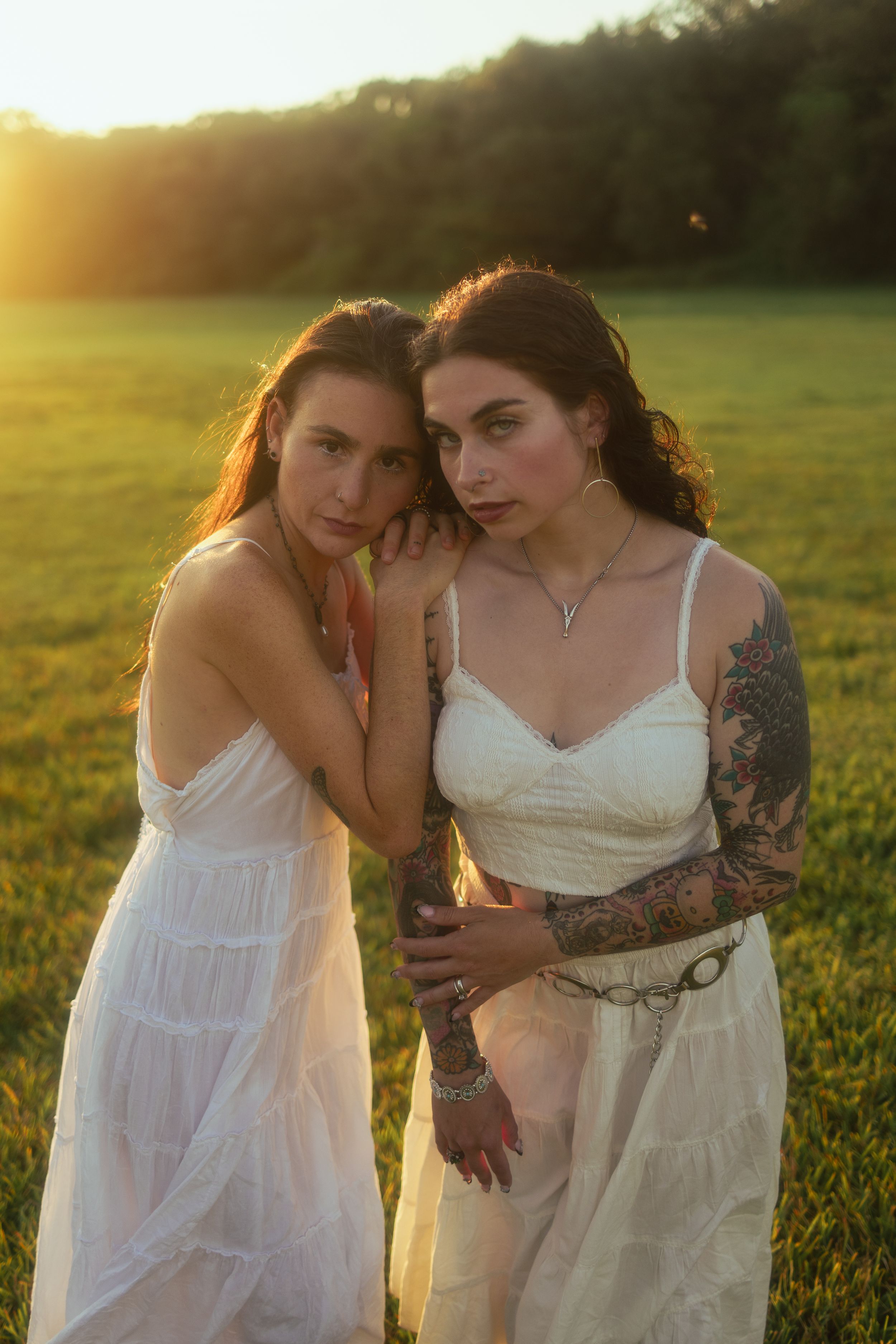 Joyful West Palm Beach sunset portrait, La La Land cinematic feel. Broward Center performers styled by MannyPortraits.
