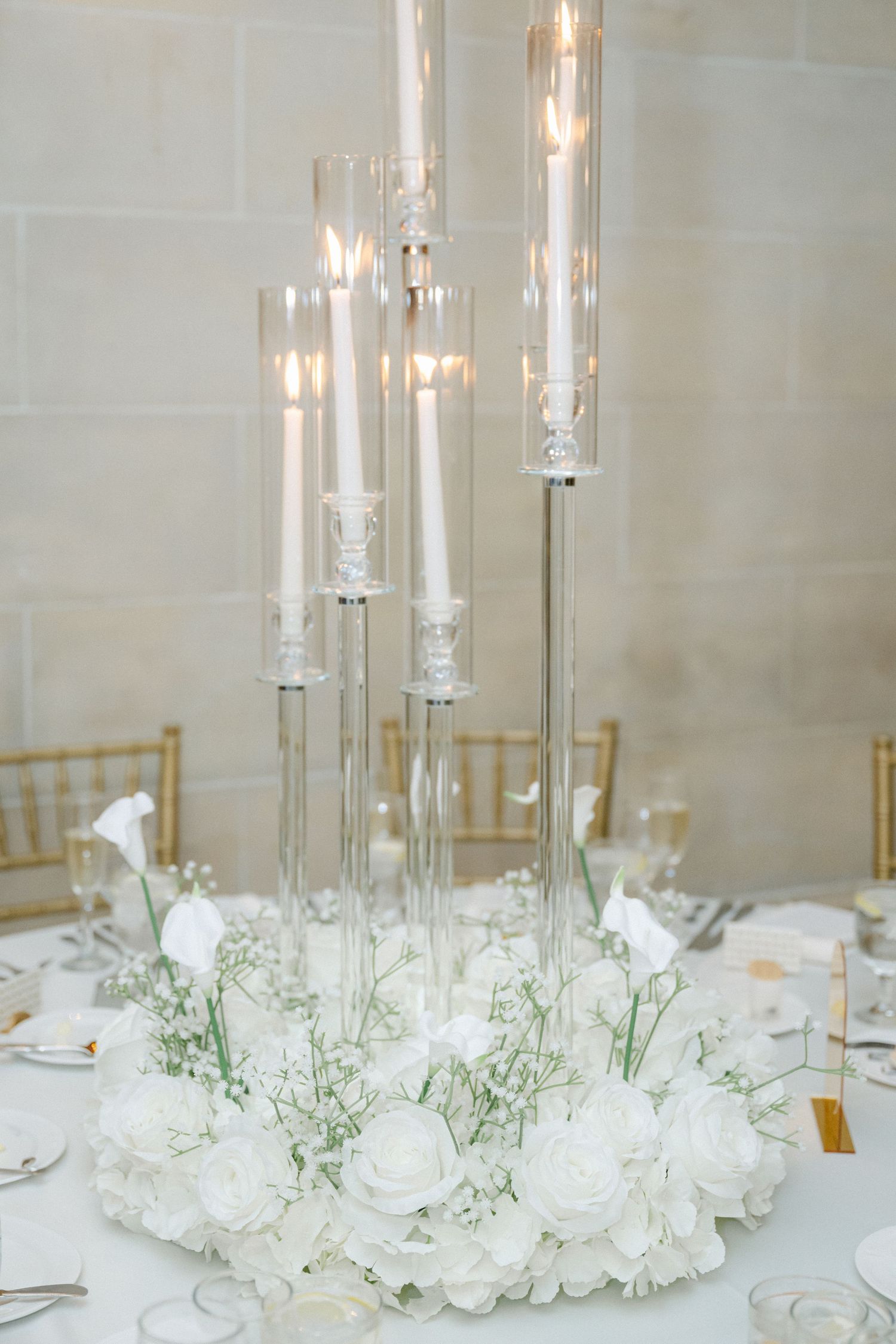 The Armour House Wedding in Lake Forest, IL - Reception Space Details